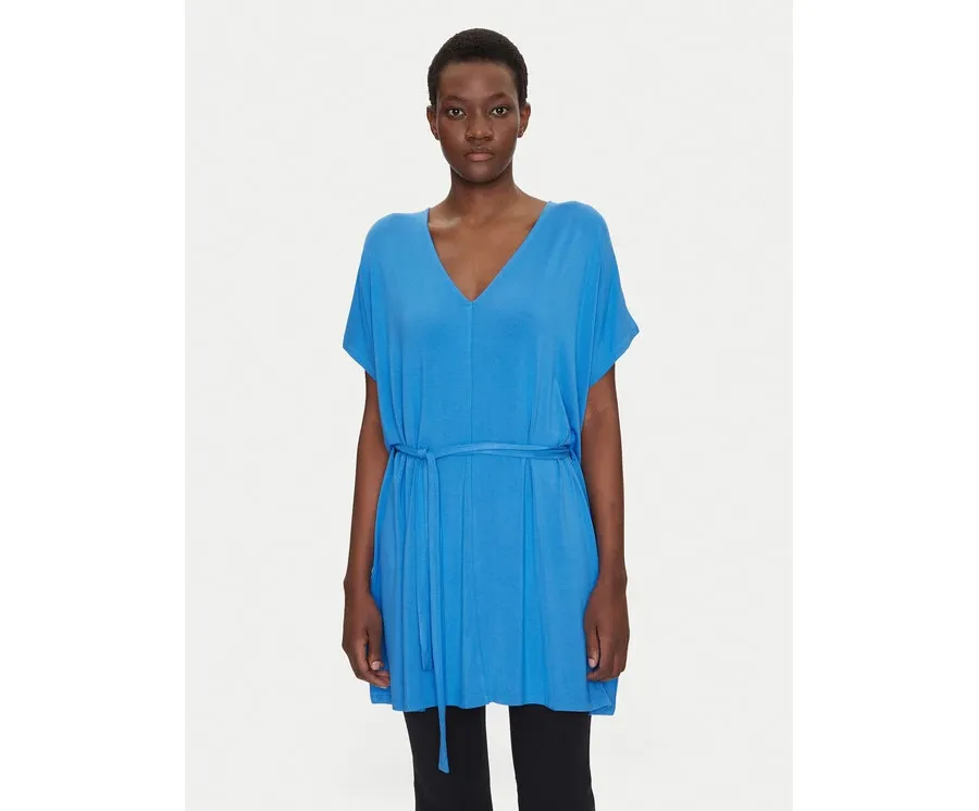 obrazek 1 Liu Jo Sukienka plażowa VA5164 JS360 Niebieski Relaxed Fit