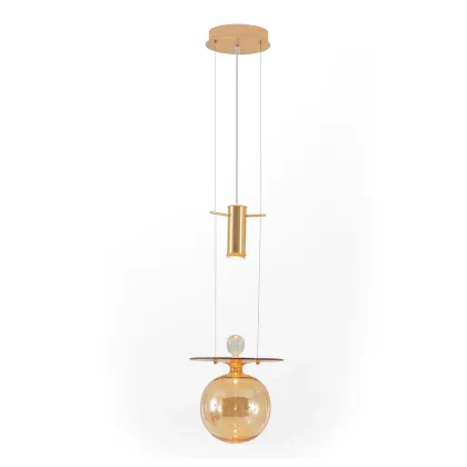 Zdjęcie Lampa wiszącaTara Murano Glass na jedną żarówkę ze szkła Murano