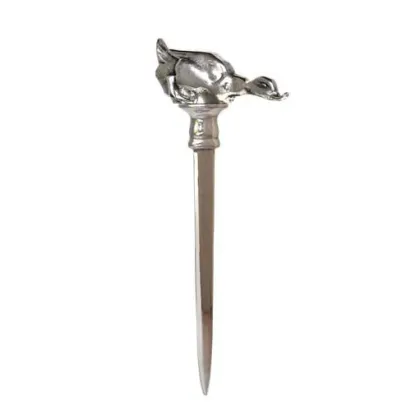 Zdjęcie Oryginalny nożyk do papeterii z figurką kaczuszki