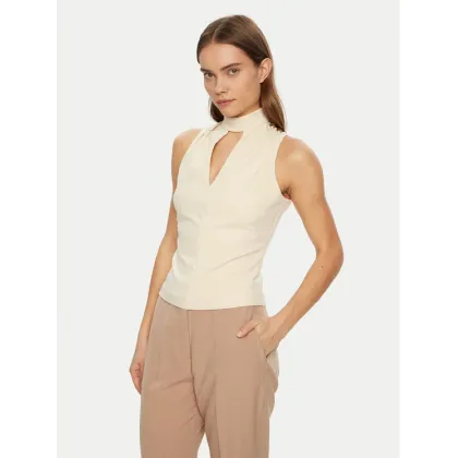 Zdjęcie Guess Bluzka W5RP05 KCBO2 Écru Regular Fit