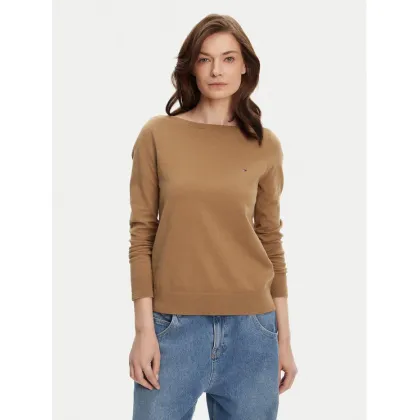 Zdjęcie Tommy Hilfiger Sweter WW0WW40099 Brązowy Regular Fit