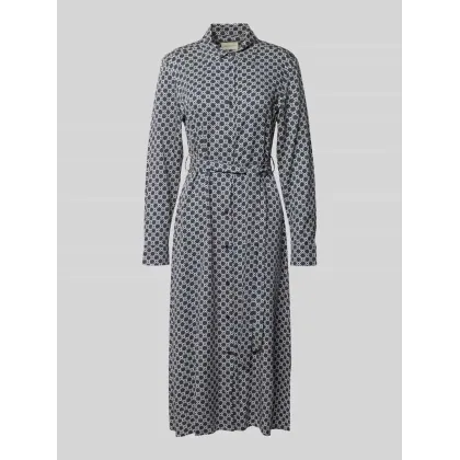 Zdjęcie Sukienka midi z wiązanym paskiem