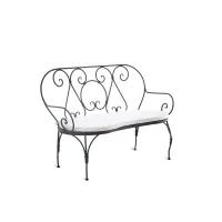 Picture An original sofa made of wrought iron for the garden or terrace