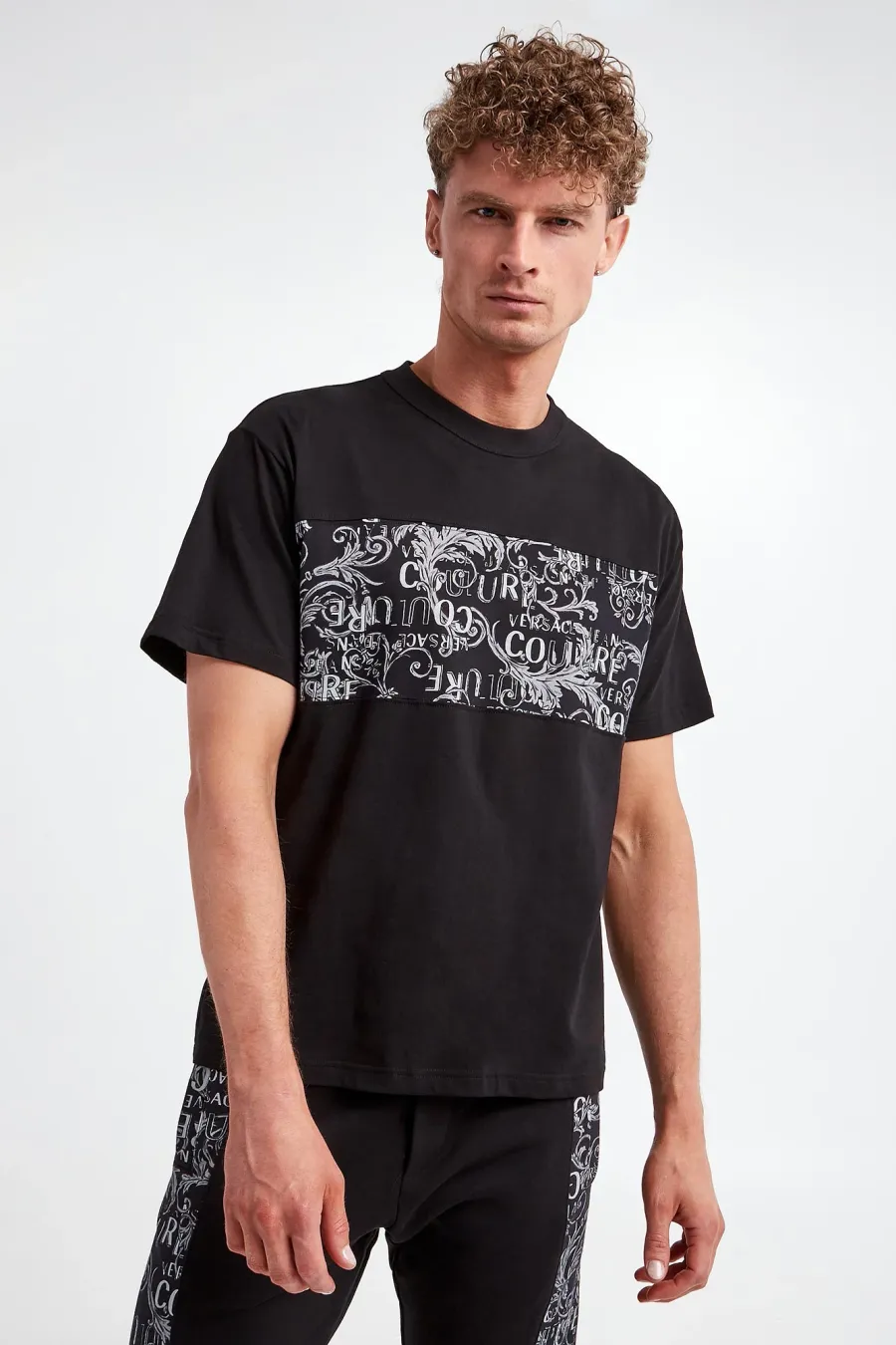 obrazek 1 T-shirt męski VERSACE JEANS COUTURE Versace Jeans Couture