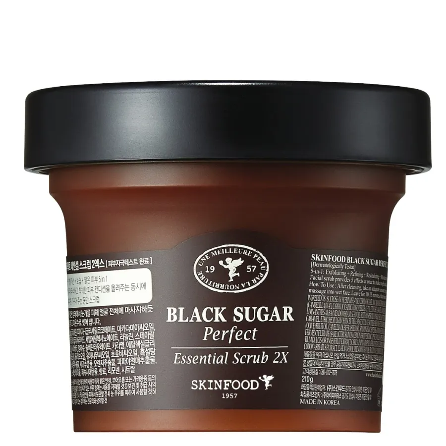 obrazek 1 Skinfood Black Sugar Perfect Essential Scrub 210g 210 g