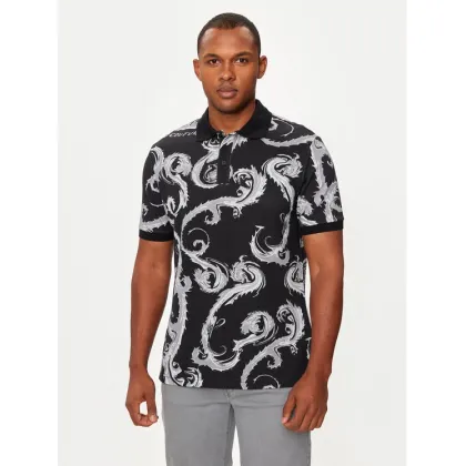 Zdjęcie Versace Jeans Couture Polo 77GAG6S0 Czarny Regular Fit