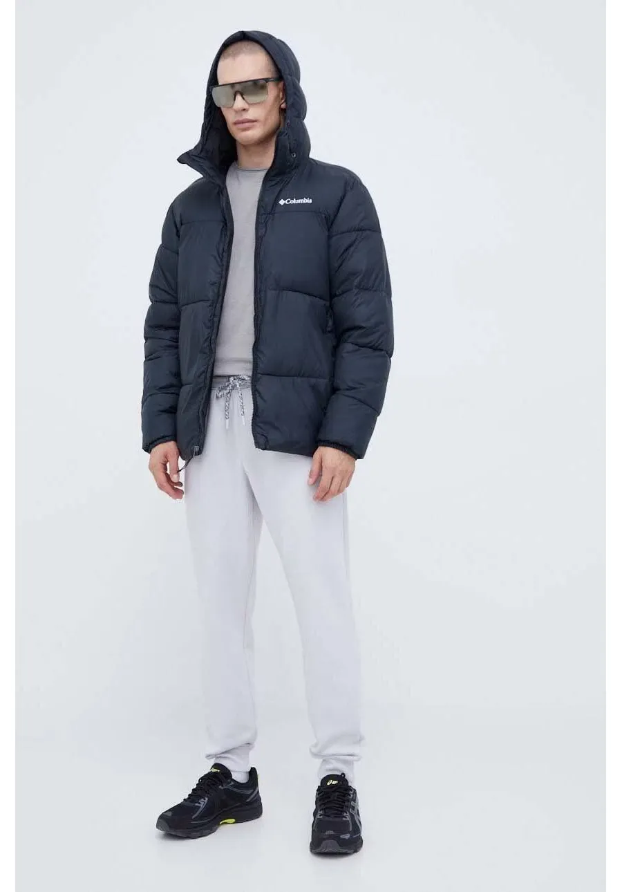 obrazek 1 Columbia kurtka Puffect Hooded Jacket męska kolor czarny przejściowa 2008413