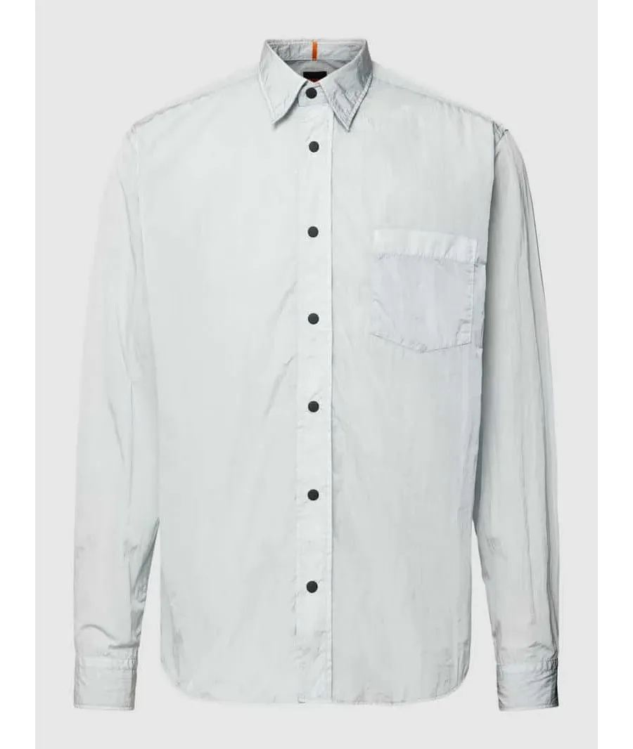 obrazek 1 Koszula casualowa o kroju regular fit z kołnierzykiem typu kent model ‘Lambini’