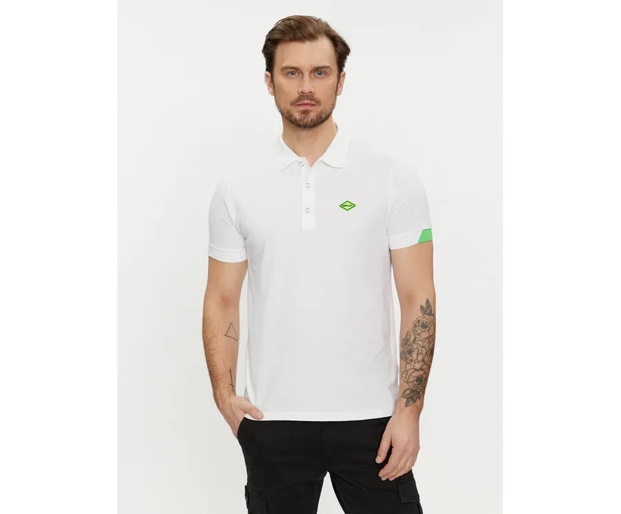 obrazek 1 Replay Polo M3540A.000.20623 Écru Regular Fit REPLAY