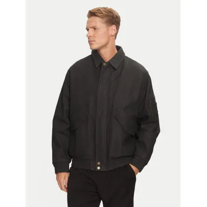 Zdjęcie Hugo Kurtka skórzana Lamoto 50516888 Czarny Regular Fit HUGO