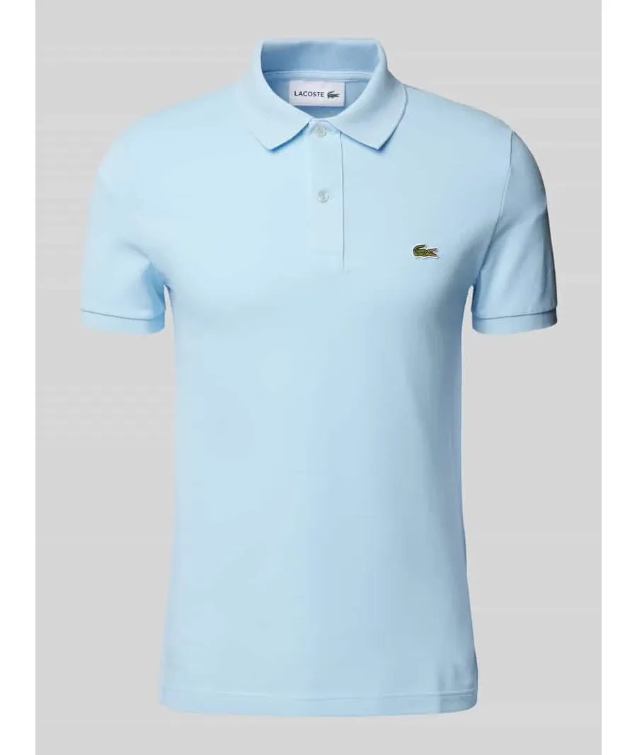 obrazek 1 Koszulka polo o kroju slim fit z naszywką z logo model ‘PIQUE’