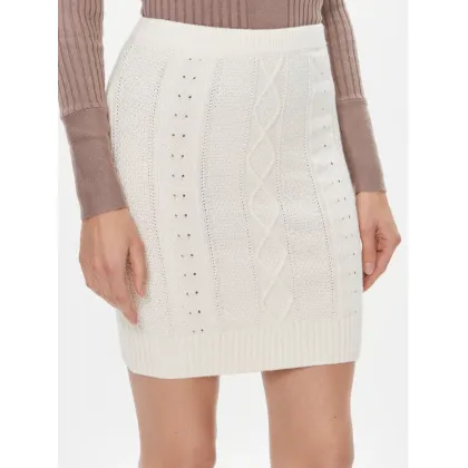 Zdjęcie Guess Spódnica mini W4RD58 Z37L1 Écru Slim Fit