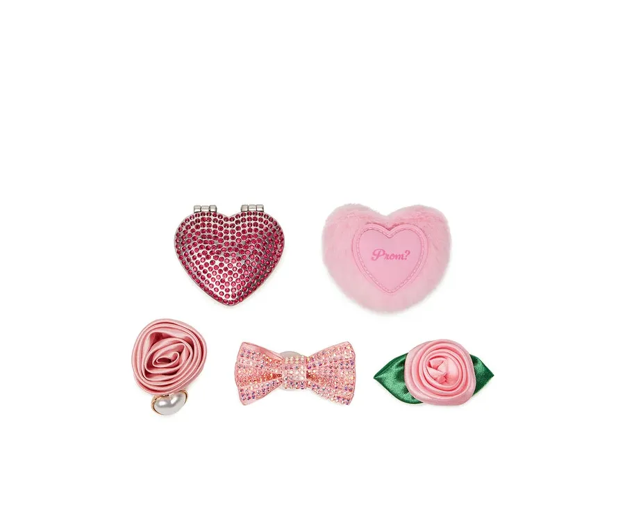 obrazek 1 Crocs Ozdoba do butów PROM 5 PACK 10015054 Różowy