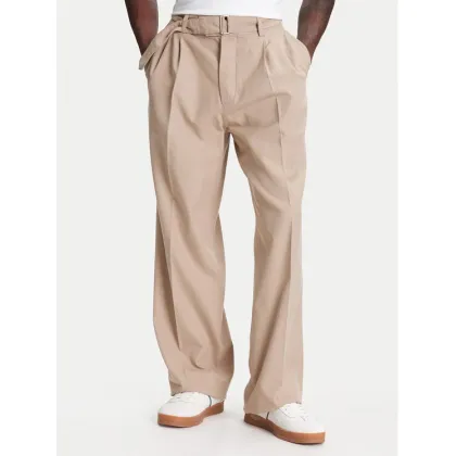 Zdjęcie Tommy Hilfiger Spodnie materiałowe F1 Movie Public MW0MW41373 Beżowy Straight Fit