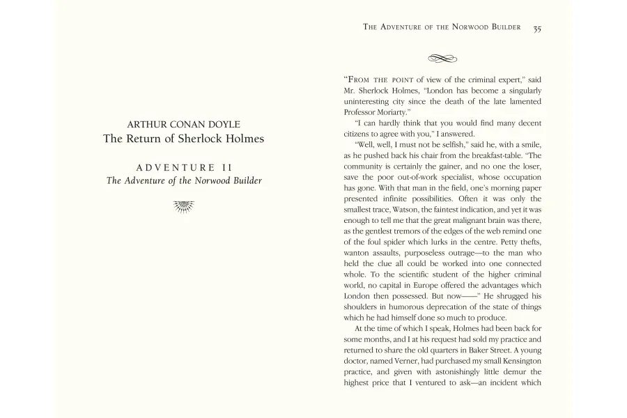 obrazek 2 Książka Powrót Sherlocka Holmesa - Flame Tree Publishing