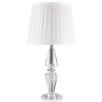 Zdjęcie Oryginalna lampa stołowa „Szyk” wykonana z kryształu