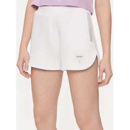 Zdjęcie Guess Szorty materiałowe Kiara V4GD16 FL04P Biały Regular Fit