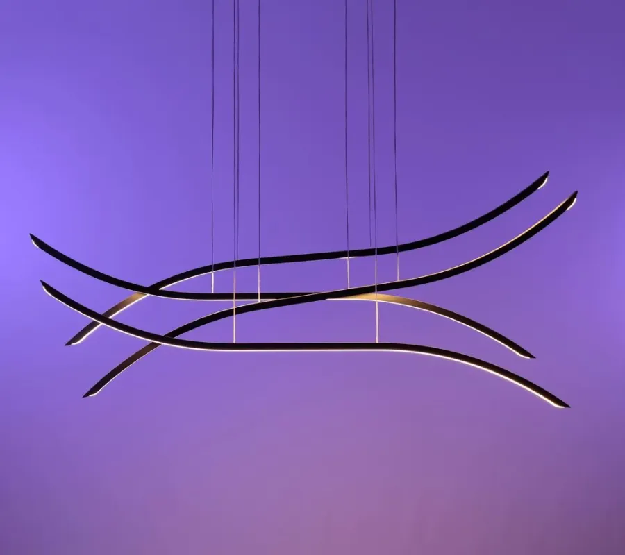 obrazek 2 Czarna lampa wisząca z serii Lil Wave