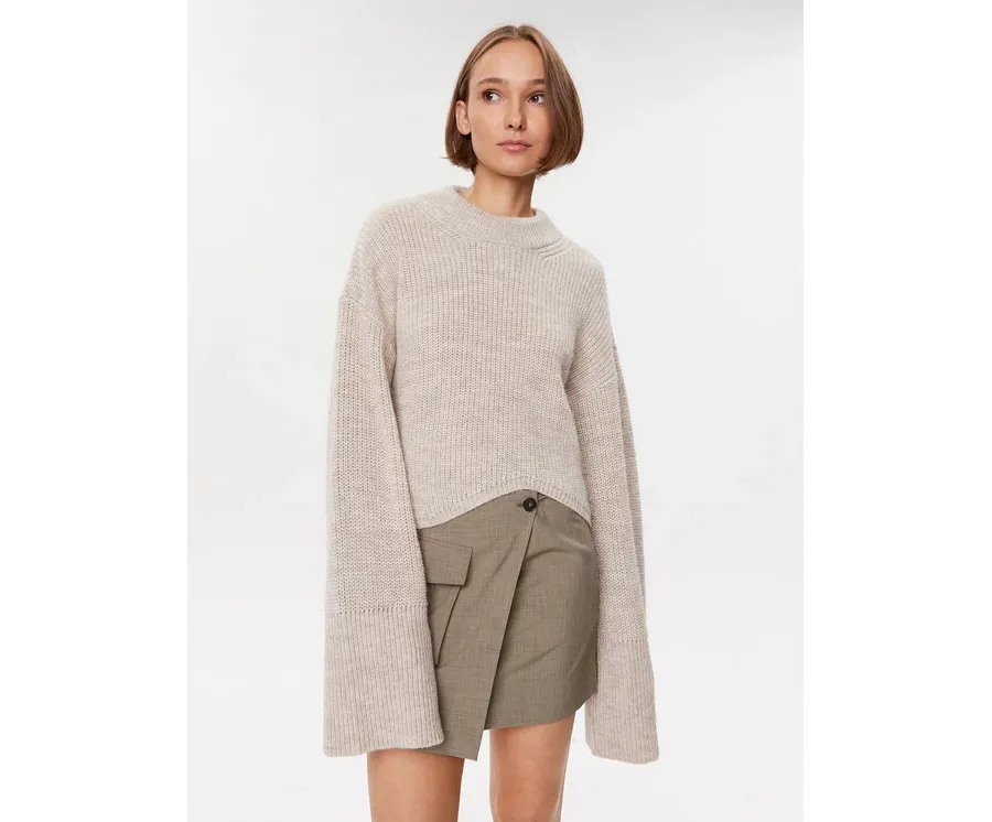 obrazek 1 Herskind Sweter Hudson 4916750 Beżowy Regular Fit