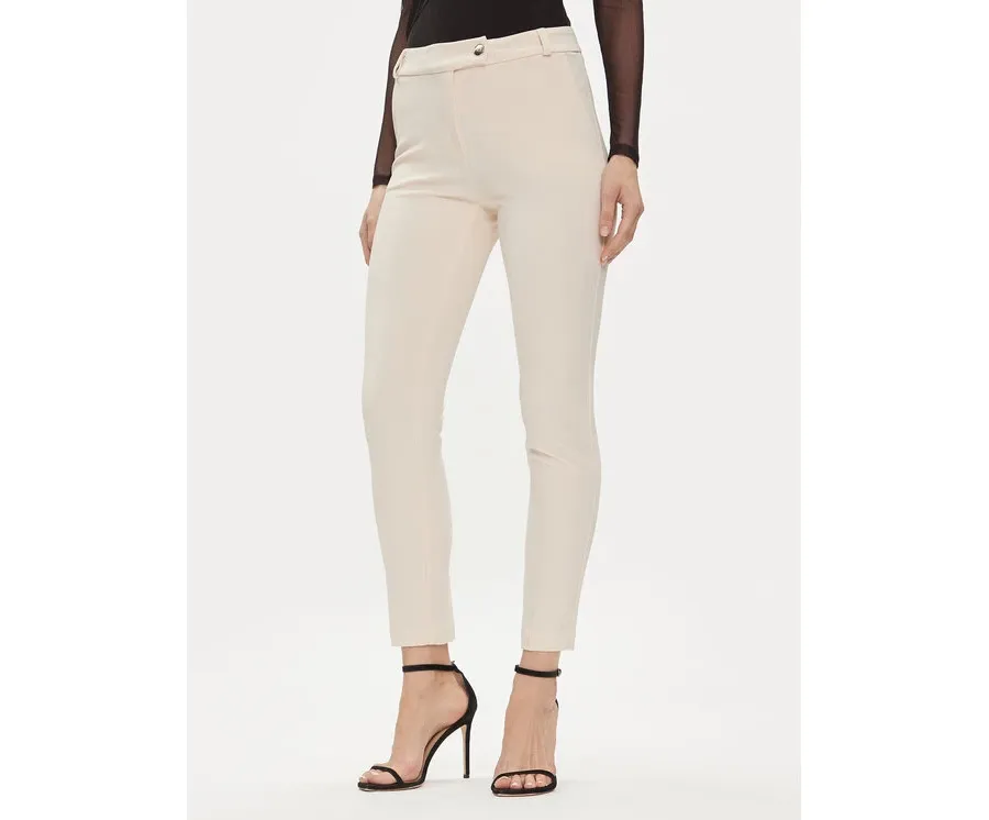 obrazek 1 Rinascimento Spodnie materiałowe CFC0117745003 Beżowy Regular Fit