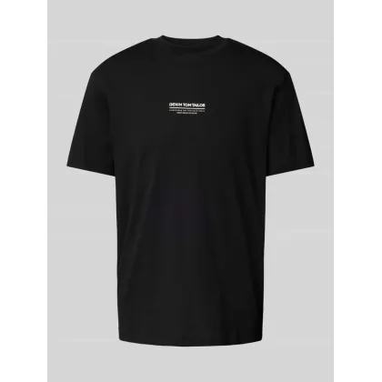 Zdjęcie Tom Tailor Denim T-Shirt 1045021 Czarny Relaxed Fit
