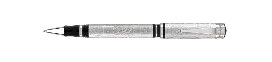 obrazek 2 Unikatowe China.s Ancient Gods Cosmopolitan Srebrny Rollerball Pen