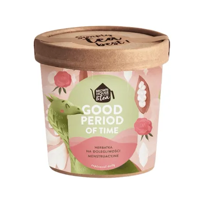 Zdjęcie Brown House & Tea - Good Period of Time - Suplement diety 50g BROWN HOUSE & TEA