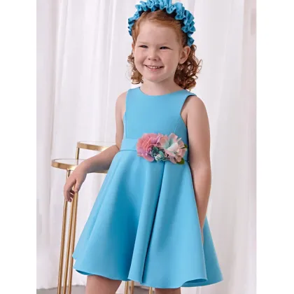 Zdjęcie Abel & Lula Sukienka elegancka 5062 Niebieski Regular Fit