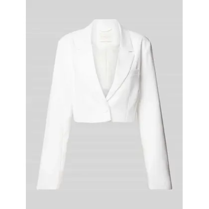 Zdjęcie Żakiet krótki z kołnierzem z połami