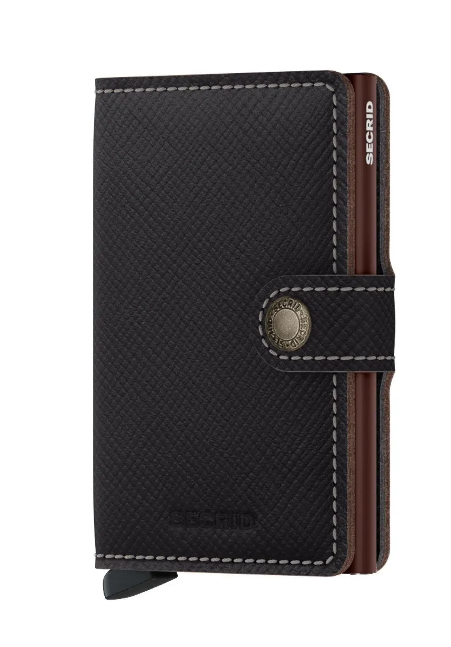 obrazek 1 Secrid Portfel skórzany męski kolor czarny MSa.Brown-BROWN