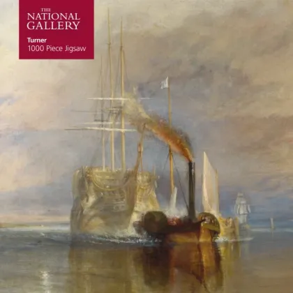 Zdjęcie Puzzle dla dorosłych National Gallery Turner: Ostatnia droga Temeraire’a - Flame Tree Publishing