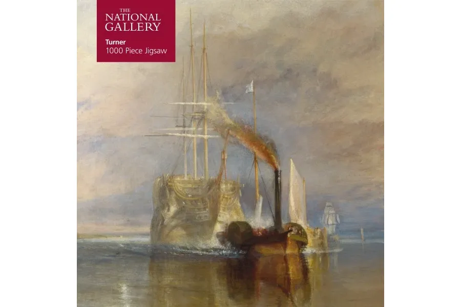 obrazek 1 Puzzle dla dorosłych National Gallery Turner: Ostatnia droga Temeraire’a - Flame Tree Publishing