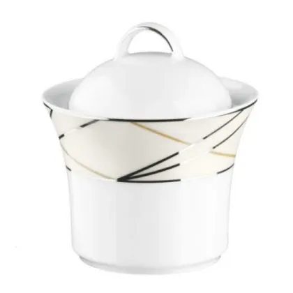 Zdjęcie Stylowa nowoczesna porcelanowa cukiernica w stylu nowoczesnym – Tettau