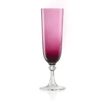 Picture Designer glass made of Italian Murano glass for champagne