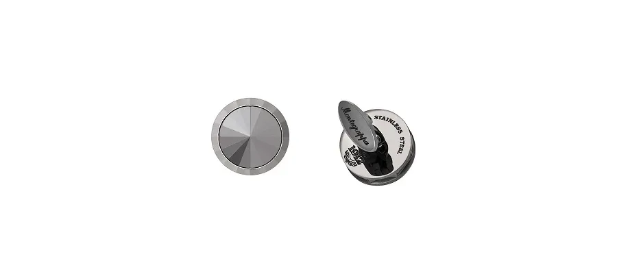 picture 4 NeroUno Linea Rim Embellished / Metal Cufflinks