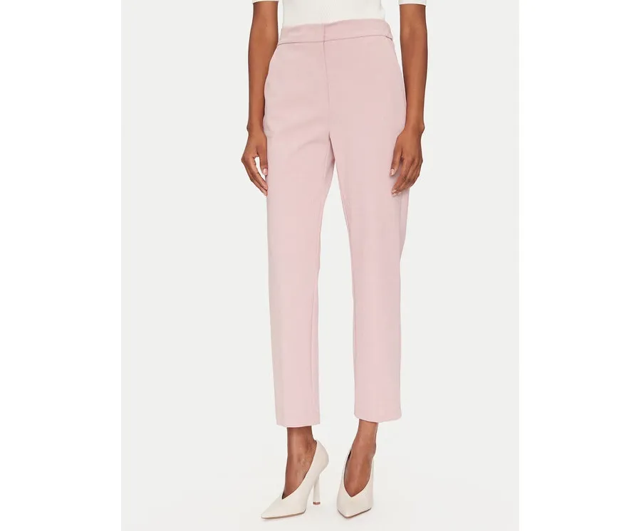 obrazek 1 Maryley Spodnie materiałowe 25EB539/M06/14RS Różowy Regular Fit