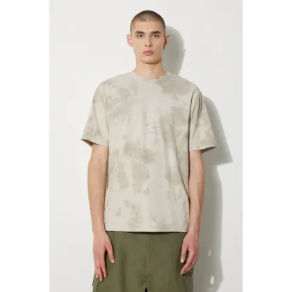 Zdjęcie STAMPD t-shirt bawełniany Tie Dye męski kolor beżowy wzorzysty SLA-M3330TE-STD