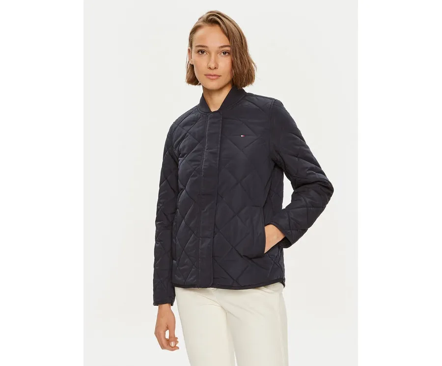 obrazek 1 Tommy Hilfiger Kurtka przejściowa WW0WW42376 Granatowy Regular Fit