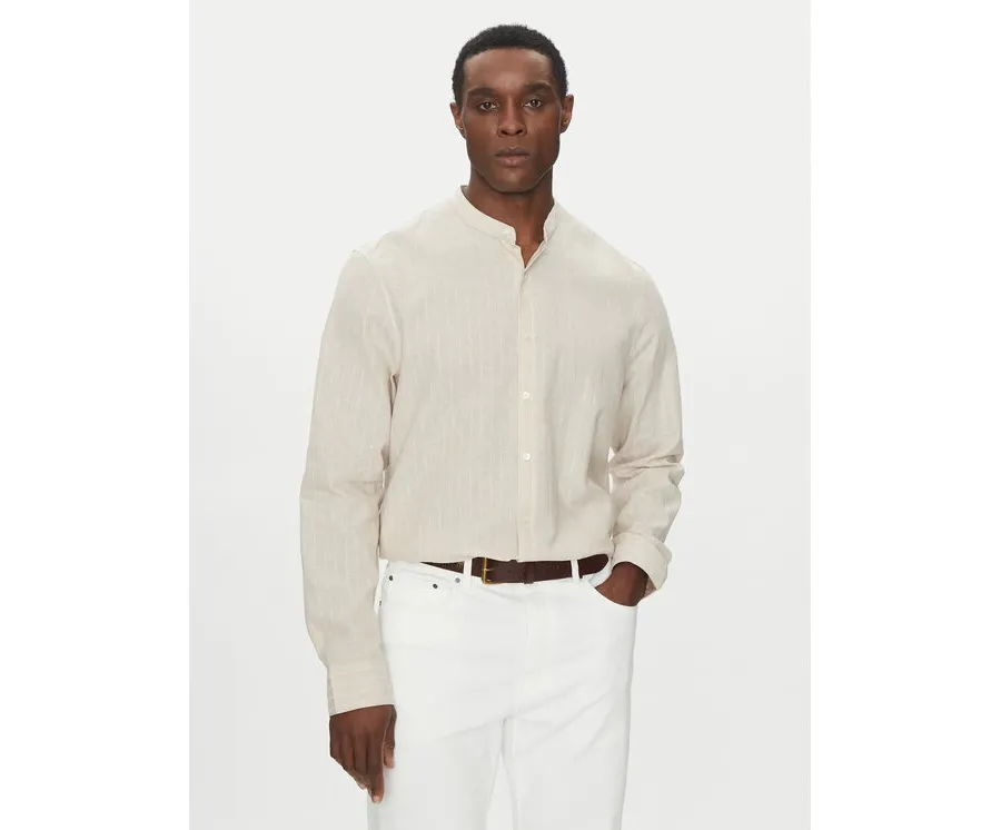 obrazek 1 Michael Kors Koszula CS5409XHG8 Beżowy Regular Fit