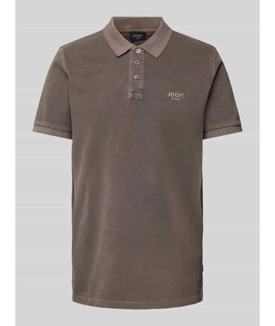 obrazek 1 Koszulka polo o kroju regular fit z wyhaftowanym logo model ‘Ambrosio’