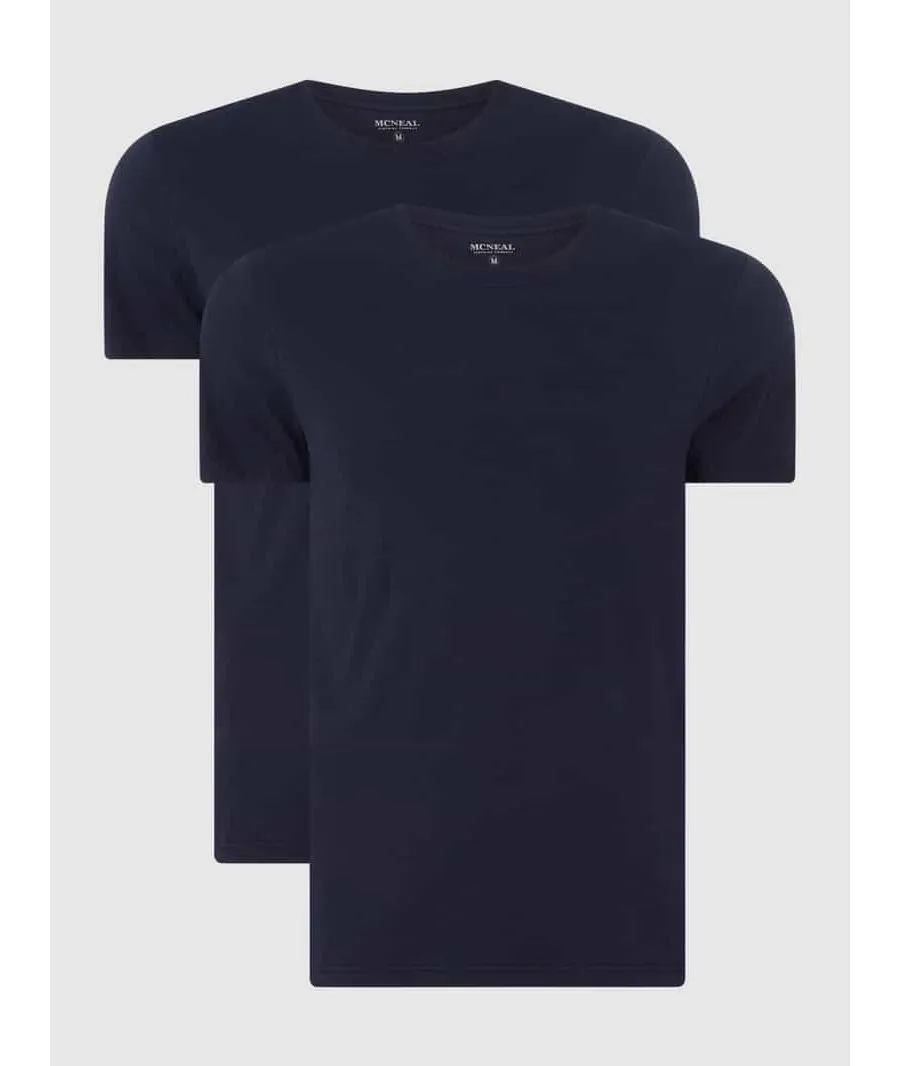 obrazek 1 T-shirt z bawełny w zestawie 2 szt.