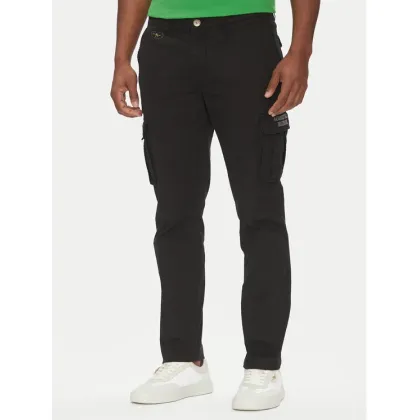 Zdjęcie Aeronautica Militare Spodnie materiałowe 251PA1329CT2443 Czarny Regular Fit