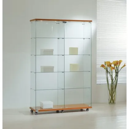 Picture Beautiful classic shop window made of tempered glass