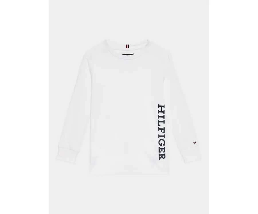 obrazek 1 Tommy Hilfiger Bluzka KB0KB08327 M Biały Regular Fit