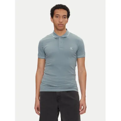 Zdjęcie Calvin Klein Jeans Polo J30J315603 Niebieski Slim Fit