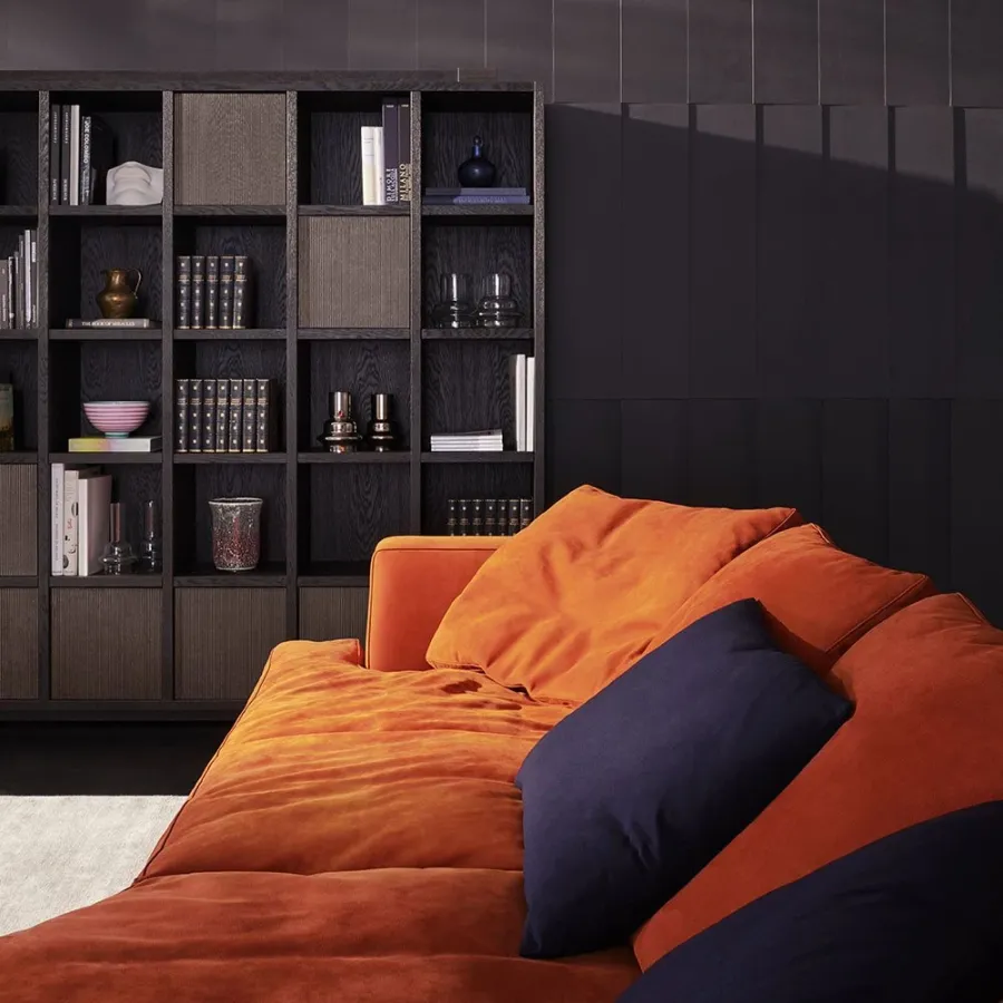 obrazek 3 Wyjątkowa skórzana sofa do szczególnych wnętrz – Mascheroni