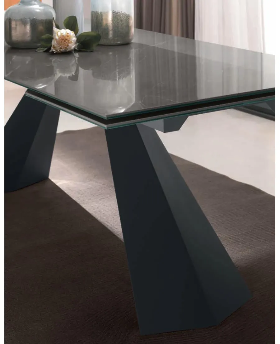 obrazek 4 Elegancki stół w stylu nowoczesnym L. 200 P. 100 H. 75 cm – Zamagna Italia