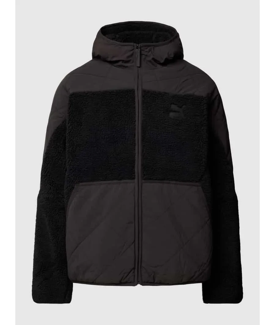 obrazek 1 Kurtka Sherpa z naszywką z logo model ‘Classics Utility’