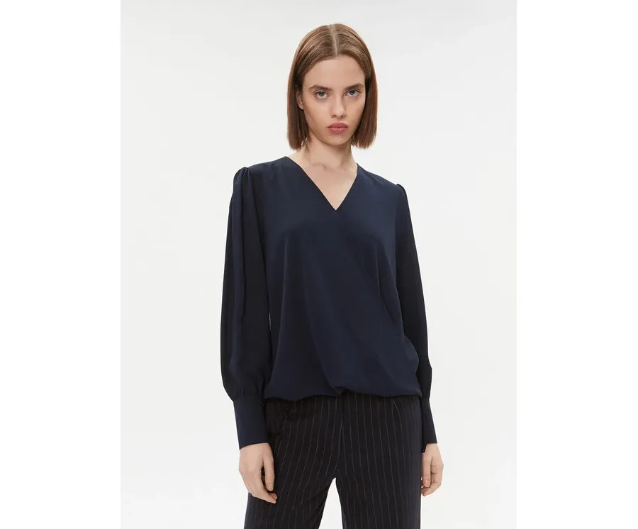 obrazek 1 Rinascimento Bluzka CFC0115342003 Granatowy Regular Fit