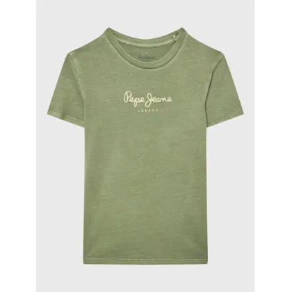 Zdjęcie Pepe Jeans T-Shirt West Sir Jr N PB503535 Zielony Regular Fit